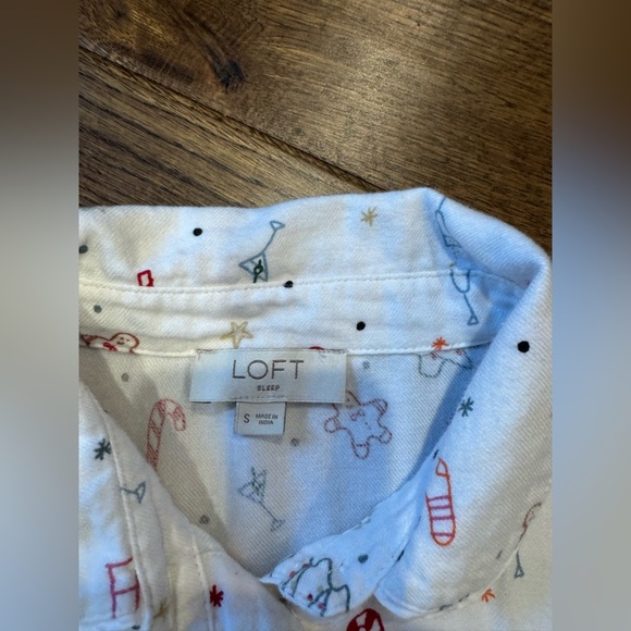 Loft sleep - holiday pj top - Picture 2 of 4